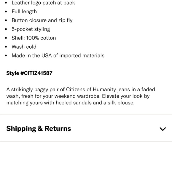 Citizens of humanity Ayla cuffed jeans - Picture 8 of 8